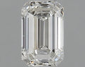 0.70ct Emerald Natural Diamond (Colour G, Clarity VS2, Cut EX, IGI Certified)