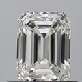 0.70ct Emerald Natural Diamond (Colour G, Clarity VVS1, Cut VG, IGI Certified)